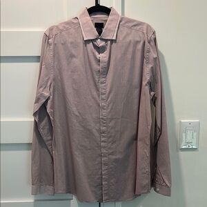 H&M Pink Dress Shirt Classic Button-Down